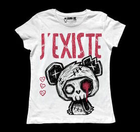 T-shirt femme AKUMU 'j'existe'