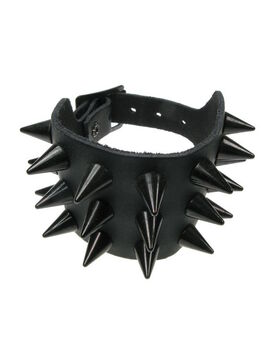 Bracelet Clout&eacute; Noir - Black Fang
