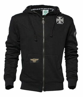 Veste zippée homme WEST COAST CHOPPER