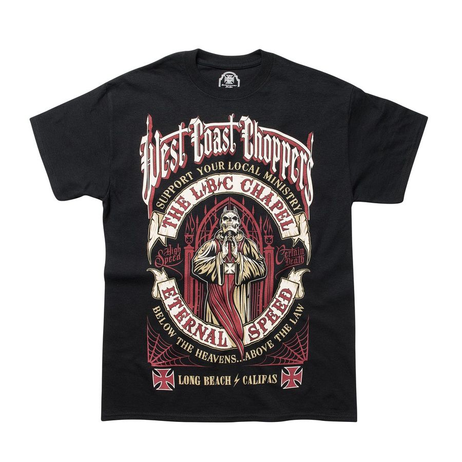 T-shirt West Coast Choppers 'the chapel'