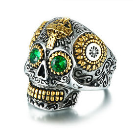 Bague skull 'demon sugar'