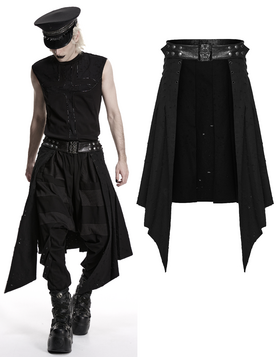 Surjupe Punk Gothique Homme Abyss Warden - Punk Rave