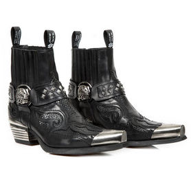 Santiags cuir New Rock M.WST005P-C1