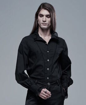 Chemise gothique aristocratique Punk Rave