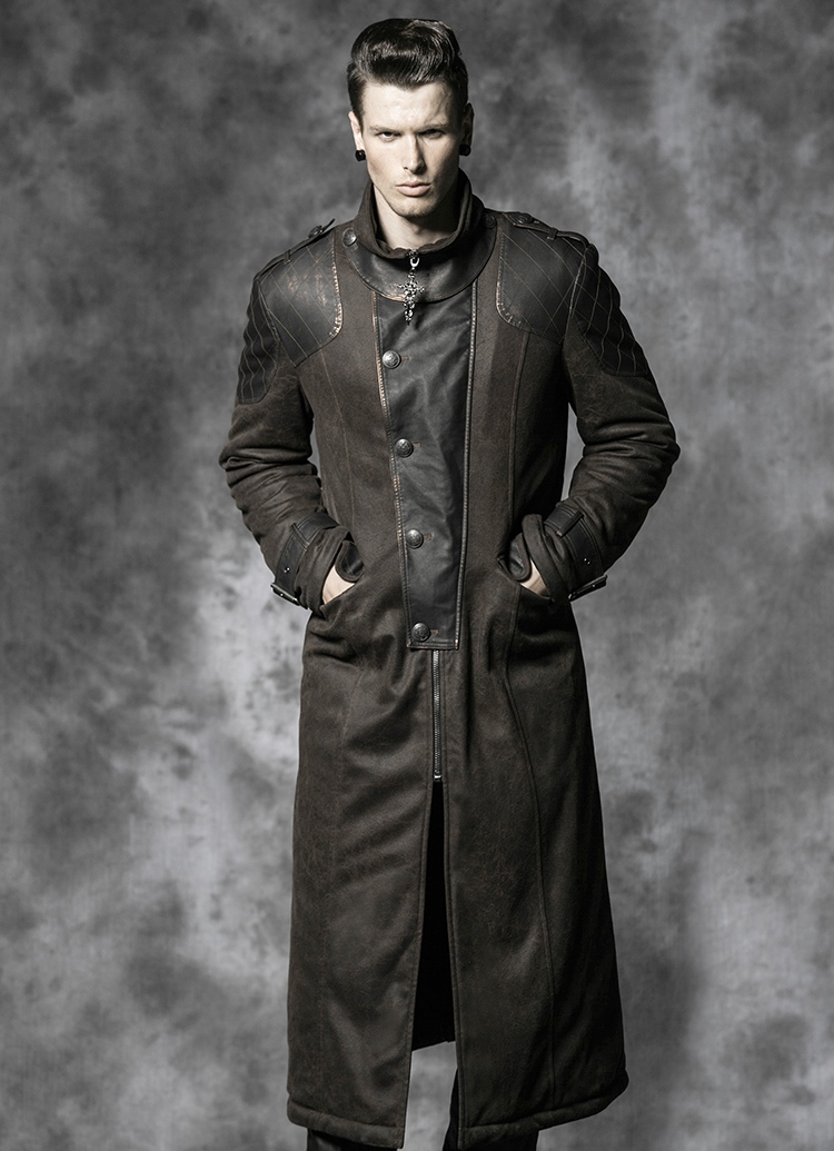 manteau steampunk homme