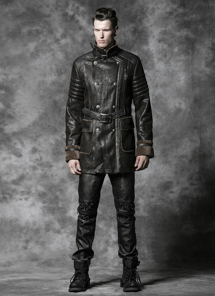 Veste steampunk homme PUNK RAVE y-487