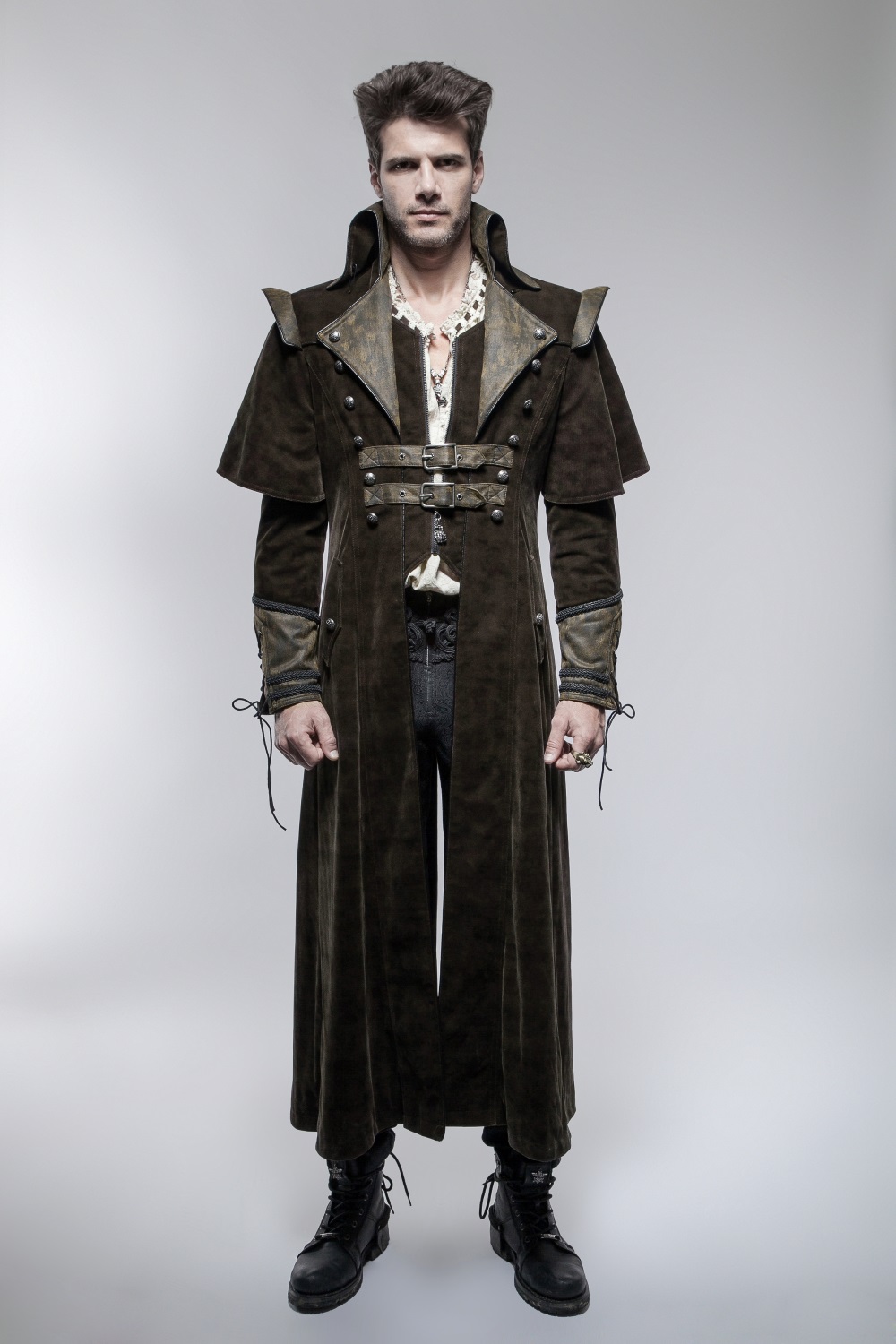 manteau steampunk homme